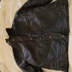 Flint and tinder waxed trucker